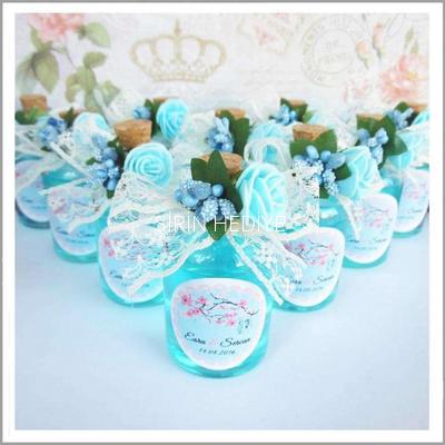 25cc Çiçekli Nikah Doğum Nişan Söz Bebek Kolonya Hediyelikleri