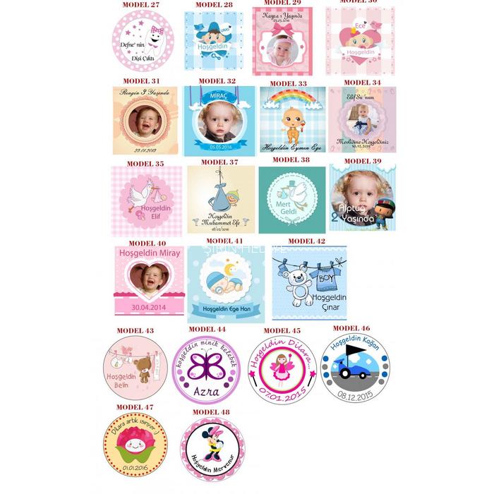 25cc Şişede Doğum Günü Bebek Mevlid Nikah Nişan Jel Mum Hediyelikleri