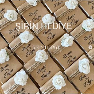 50 Adet Kişiye Özel Söz Nişan Kız İsteme Çikolata Sunum Hediyelikleri