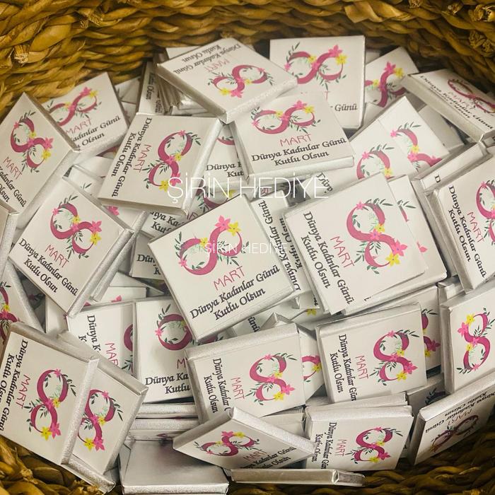 8 Mart Dünya Kadınlar Gününe Özel Kahve Çikolata Hediyelik