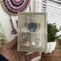 Ahşap Dekoratif Atlı Karınca Kolonya Çikolata Kutusu