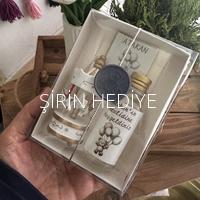 Ahşap Dekoratif Atlı Karınca Kolonya Çikolata Kutusu