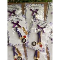 Anneler Günü Özel Mor İp Renk Charm Anahtarlık