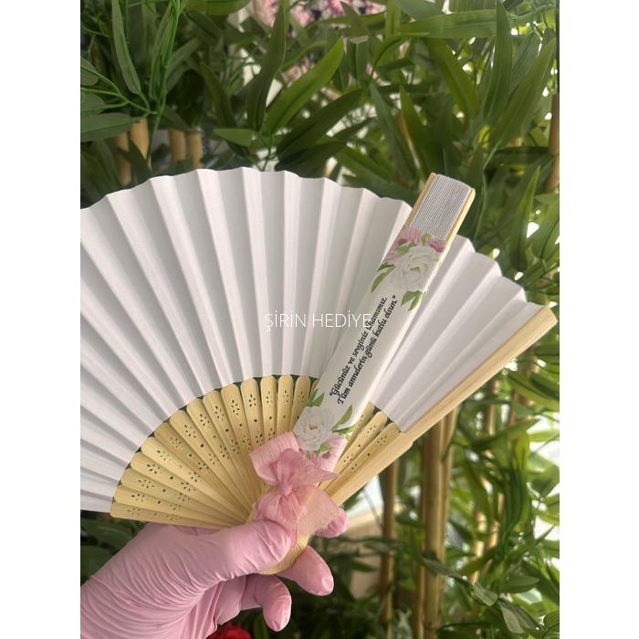 Anneler Günü Tasarımlı Hediyelik Yelpaze