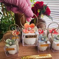 Çanta Konsept Mika Kutu Gül Mum Hediyelik