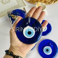 Cam Nazar Boncuğu Asmalı Kutuda Düğün Hediyelikleri