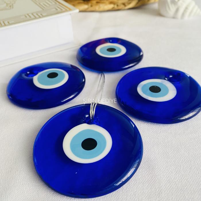 Cam Nazar Boncuğu Asmalı Kutuda Düğün Hediyelikleri