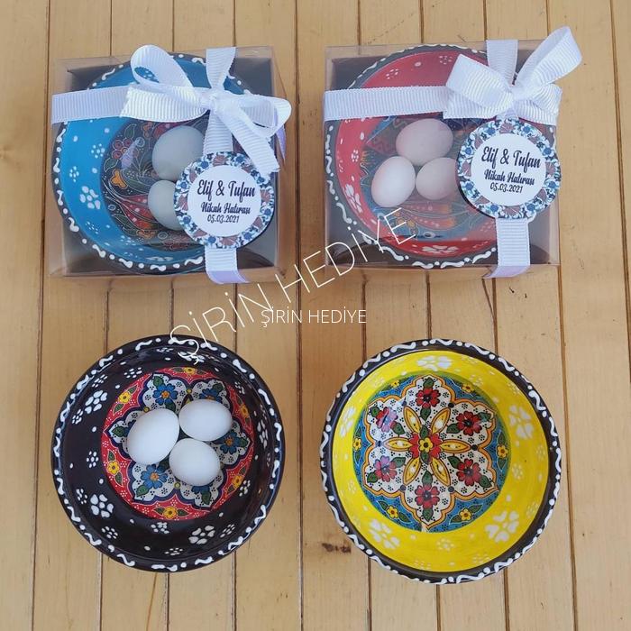 Çini Hediyelik Kase 