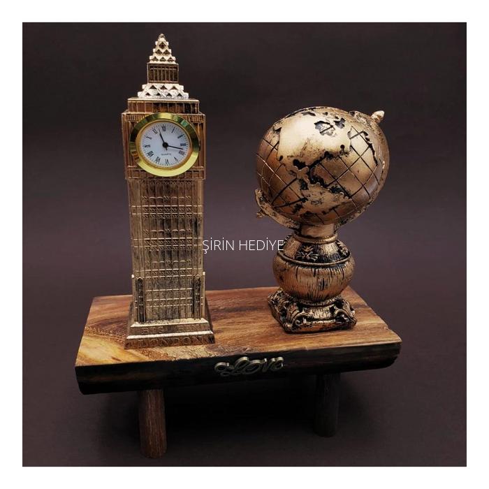 Dekoratif Masa Üstü London Saat Kulesi