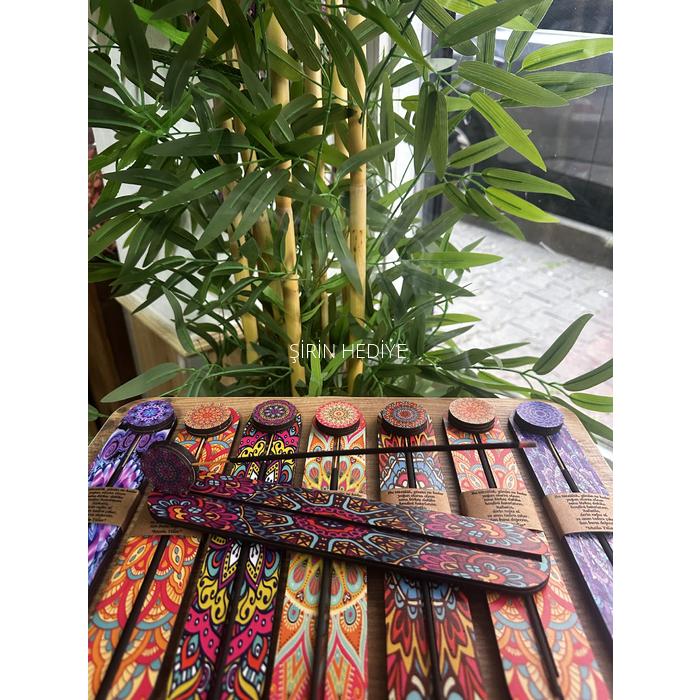 Desenli Ahşap Tütsülük Kişiye Özel