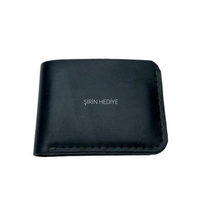 El Yapımı Orjinal Deri Erkek Cüzdanı Hediyelik