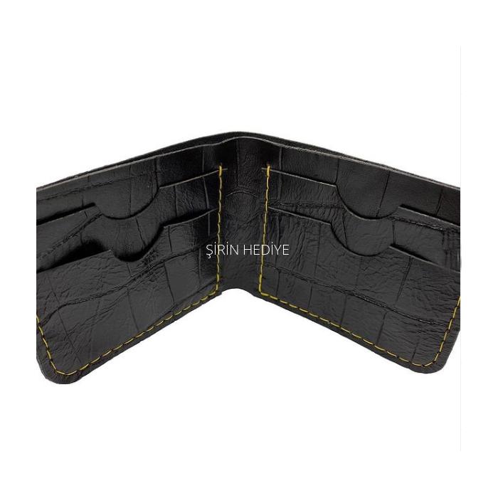 El Yapımı Orjinal Deri Erkek Cüzdanı Hediyelik