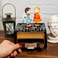 İsme Özel Dans Eden Çift Müzik Kutusu