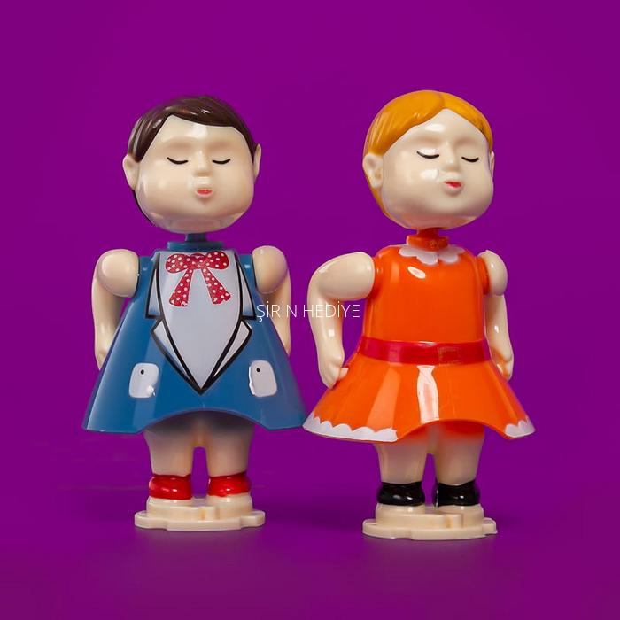 İsme Özel Dans Eden Çift Müzik Kutusu