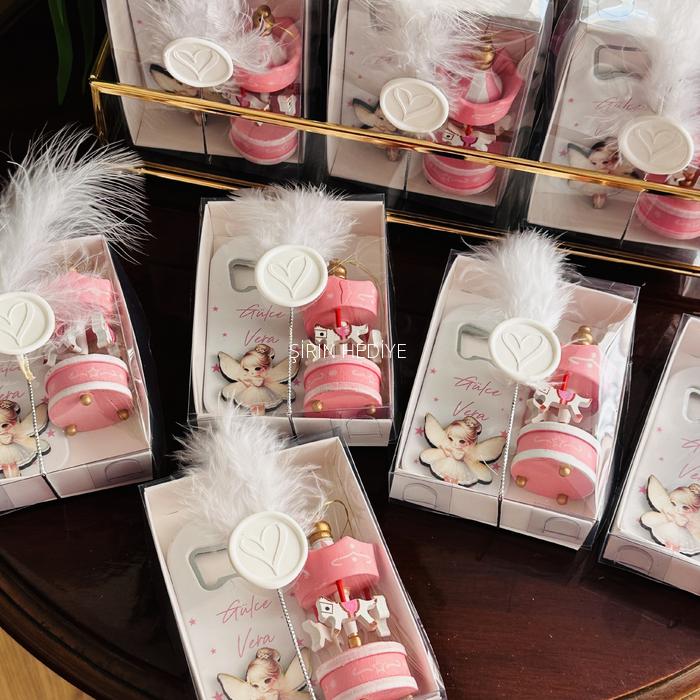 İsme Özel Figürlü Açacak Magnet Atlı Karınca Hediye Kutusu