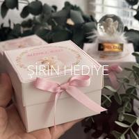 İsme Özel Pleksi Ayna Özel Tasarım Kutulu Mini Melek Kar Küresi