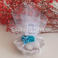 İstiridye Kabuklu Badem Şekerli Nikah Nişan Söz Hediyelik