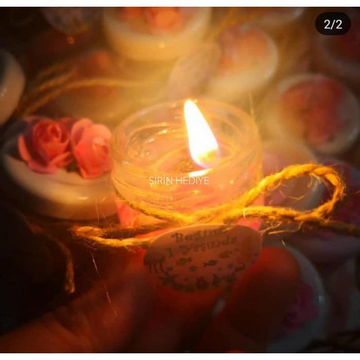 KAVANOZDA ÇİÇEKLİ NİKAH NİŞAN SÖZ DOĞUM GÜNÜ JEL MUM HEDİYELİKLERİ