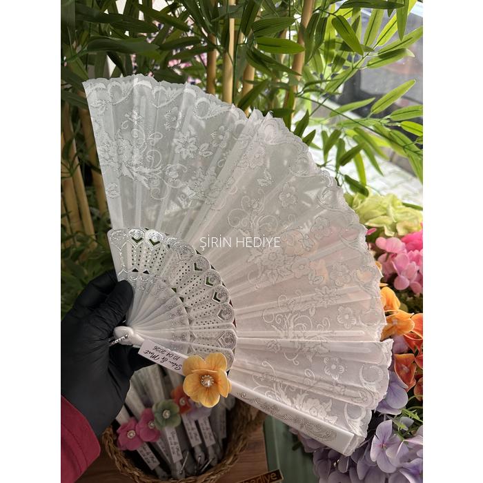 Kişiye Özel Kumaş Yelpaze Hediyelik