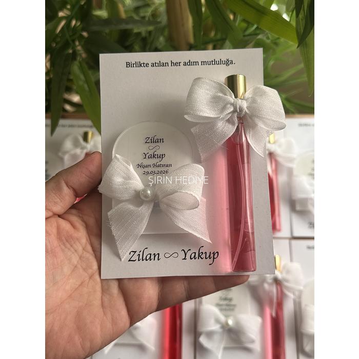 Kişiye Özel Magnet ve Sprey Kolonya Şişesi Hediyelik