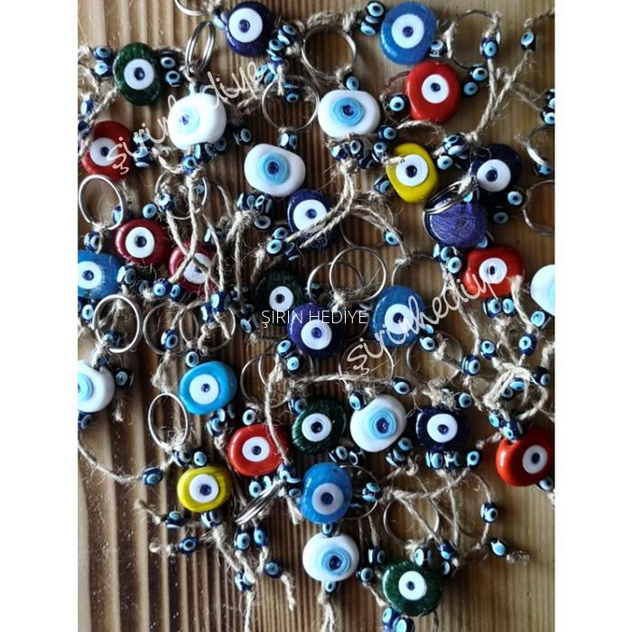 NAZAR ANAHTARLIK SÜNNET DOĞUM HEDİYELİK HASTANE SÜSÜ HEDİYESİ