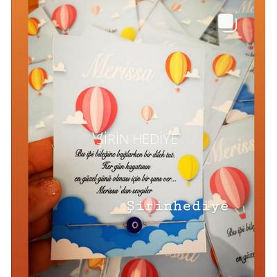  NAZAR BONCUKLU ŞANS BİLEKLİĞİ HEDİYESİ-MODEL BALON