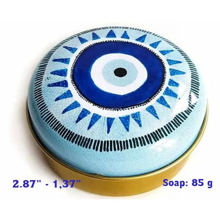 Nazar Boncuk Temalı Kokulu Natural Sabun Hediyelikleri - Kişiye Özel