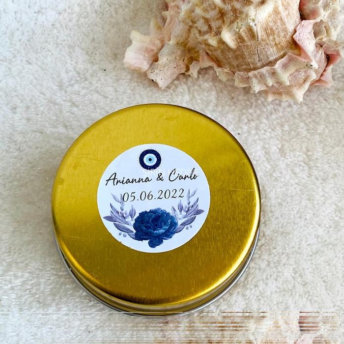 Nazar Boncuk Temalı Kokulu Natural Sabun Hediyelikleri - Kişiye Özel