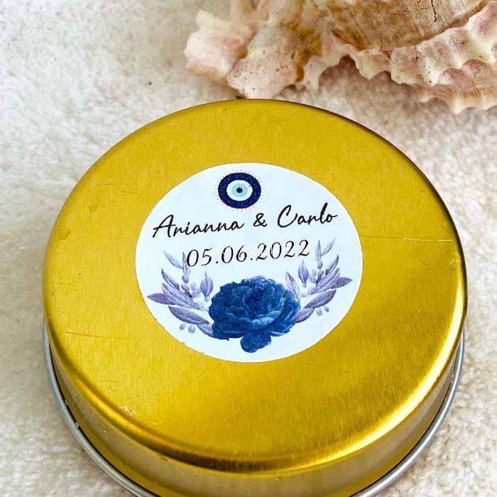 Nazar Boncuk Temalı Kokulu Natural Sabun Hediyelikleri - Kişiye Özel