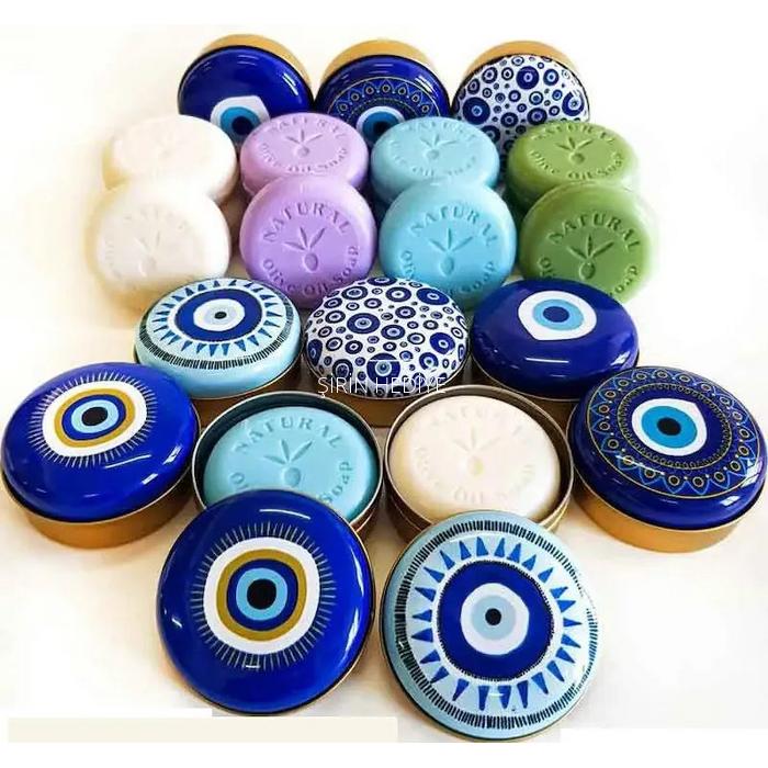 Nazar Boncuk Temalı Kokulu Natural Sabun Hediyelikleri - Kişiye Özel