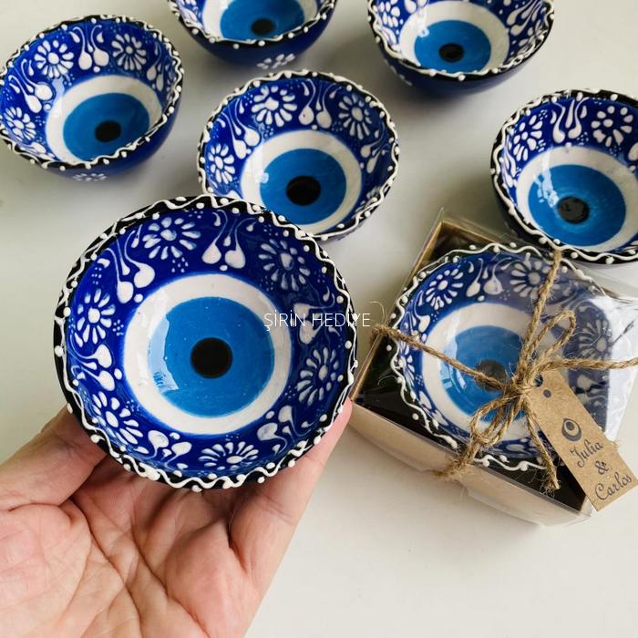 Nazar Çini Hediyelik Kase