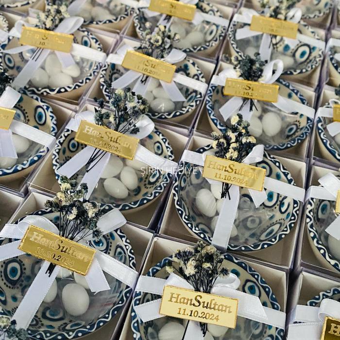 Nazar Konsept El Yapımı Seramik Kase Hediyelikleri