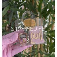 Pleksi Çanta İçinde Zikirmatik ve Kuran'ı Kerim Hediye Seti