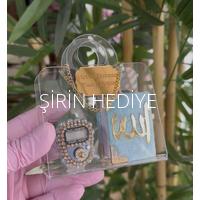 Pleksi Çanta İçinde Zikirmatik ve Kuran'ı Kerim Hediye Seti