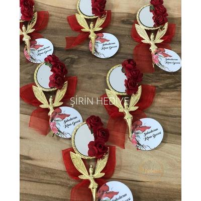 Su Perisi Melek Gerçek El Aynası Hediyelikleri