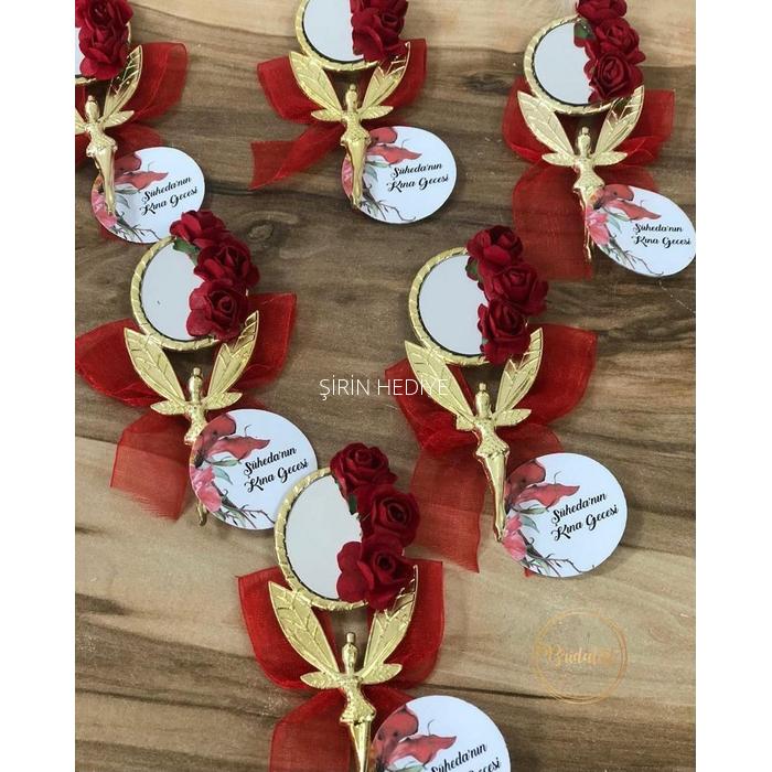 Su Perisi Melek Gerçek El Aynası Hediyelikleri