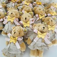 Teddy Bear Ayıcık Kız Bebek Anahtarlık Doğum Günü Hediyelik