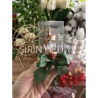 Yılbaşı Özel Ahşap Magnet Atlı Karınca Kutusu