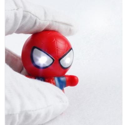 Spiderman LED Işıklı Mini El Feneri Brelong Sesli Anahtarlıklar 