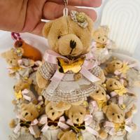Teddy Bear Ayıcık Kız Bebek Anahtarlık Doğum Günü Hediyelik